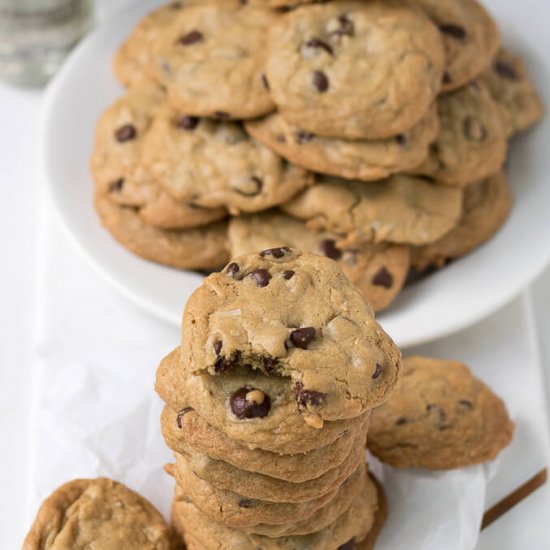 Coconut Chocolate Chip Cookies