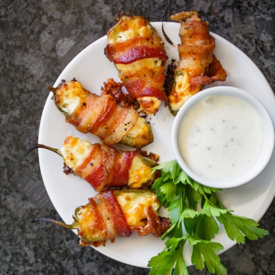 “Coolapeño” Jalapeño Poppers