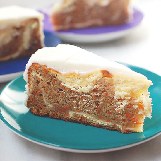 Carrot cake cheesecake