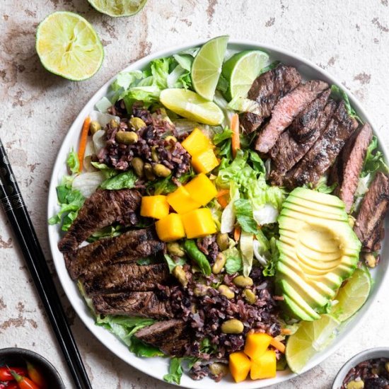 Spicy Sweet Grilled Thai Beef Salad