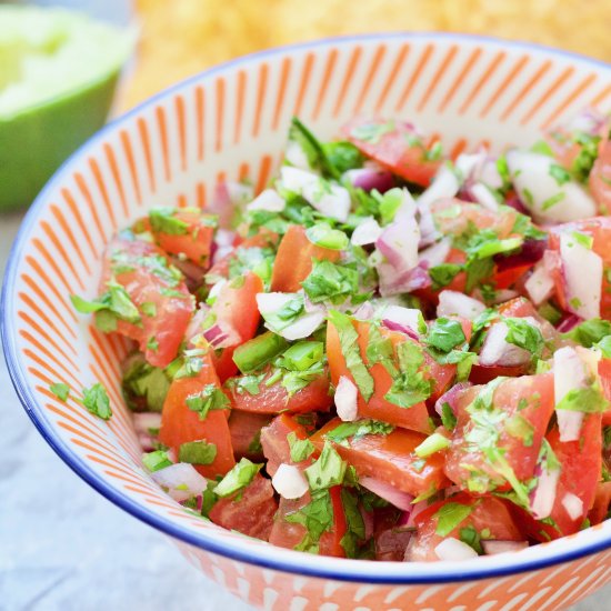 Fresh Tomato Salsa (Pico De Gallo)