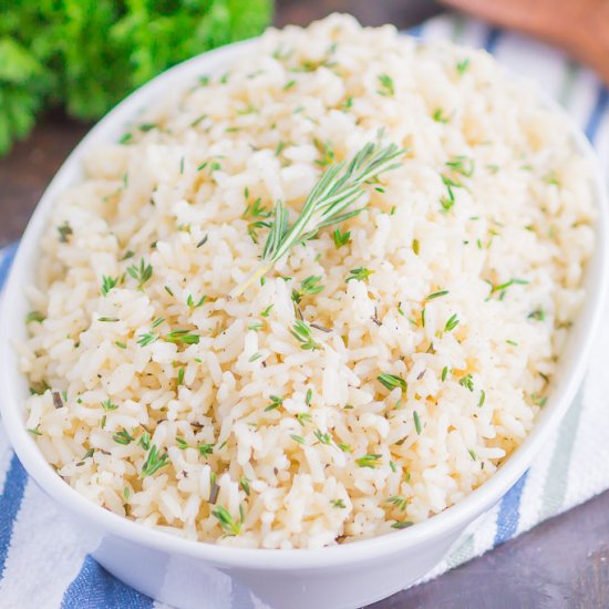 Garlic Herb Rice