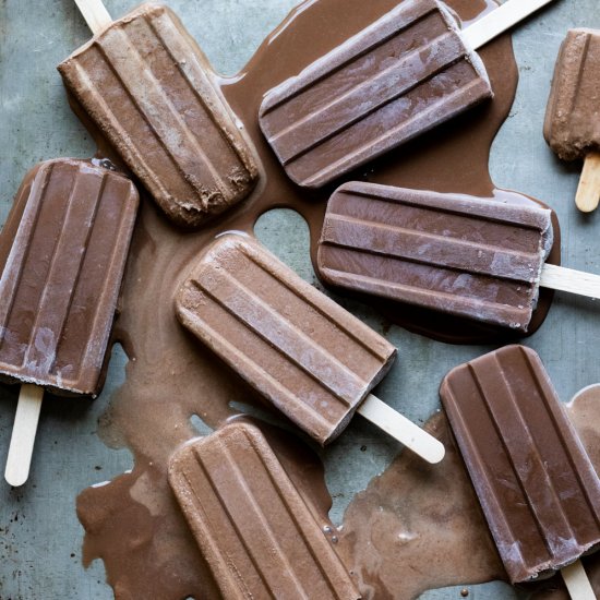 Vegan Kahlua Fudgesicles