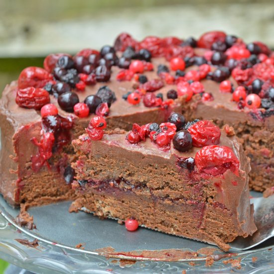 Chocolate Berry Torte