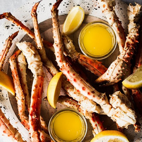 Steamed Crab Legs