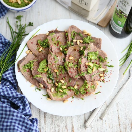 Slow Cooker Veal Tongue