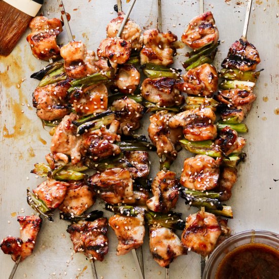 Paleo Chicken Yakitori