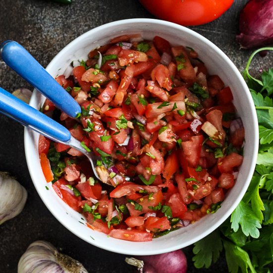 Fresh Tomato Salsa (Pico de Gallo)