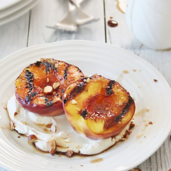 Grilled Peaches