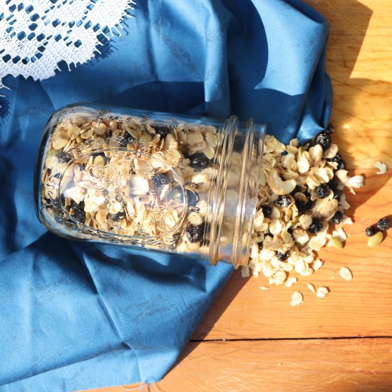 White Chocolate Blueberry Granola