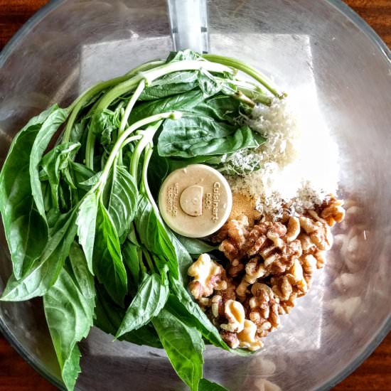 Basil Walnut Pesto