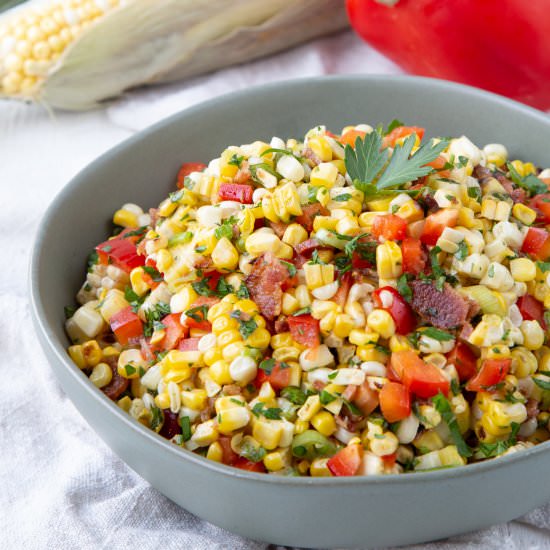 Grilled Corn Salad