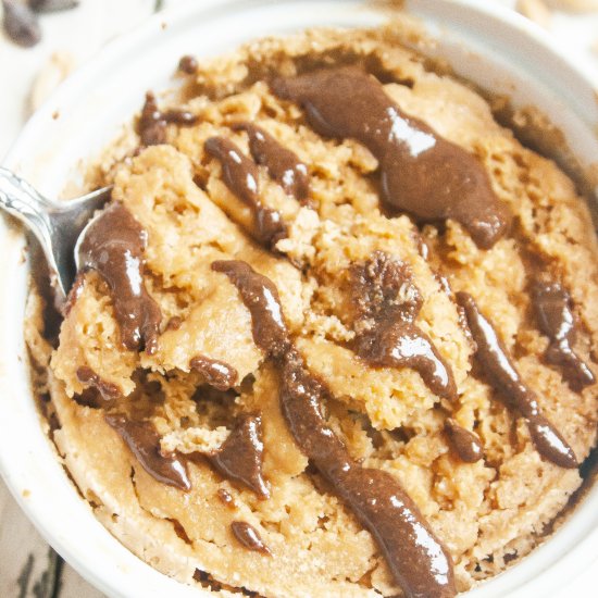 PB Protein Microwave Mug Cake