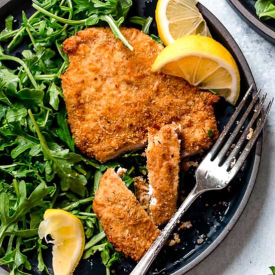 Air Fryer Chicken Milanese