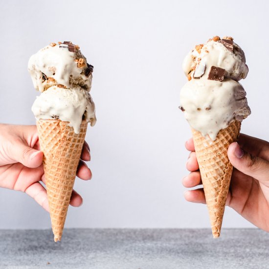 Homemade S’mores Ice Cream