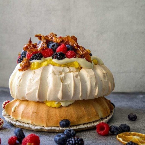 Sugar Free Pavlova | Keto Pavlova