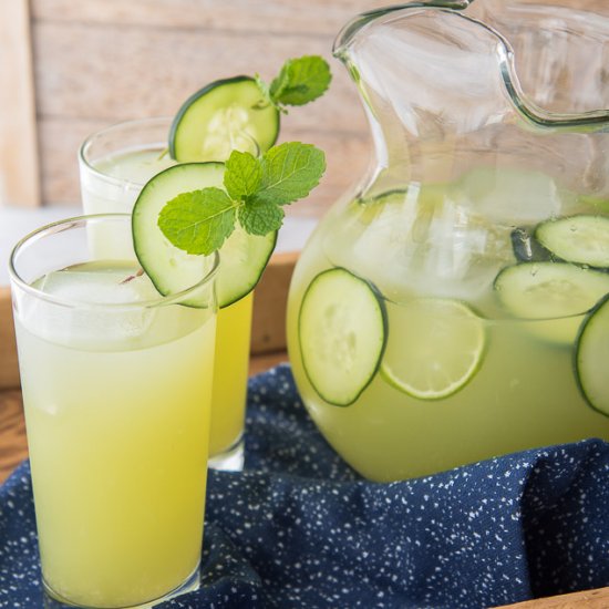 Cucumber-Lime Agua Fresca