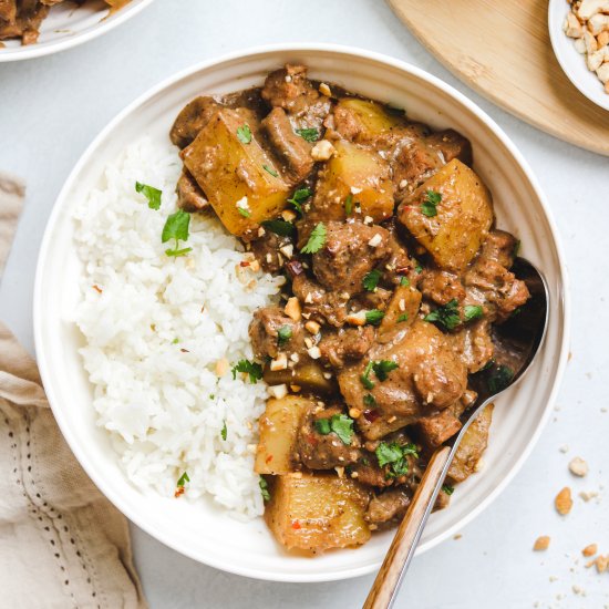 easy vegan massaman curry