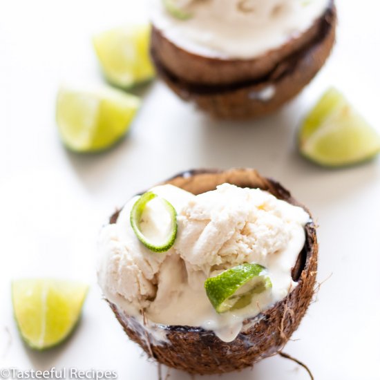 Coconut Lime Ice Cream