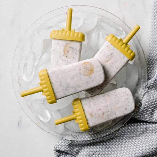 Coconut Banana Popsicles