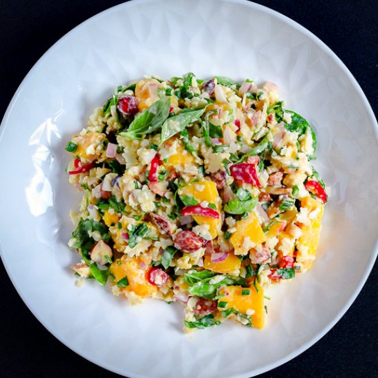 Summer Cauliflower Rice Salad