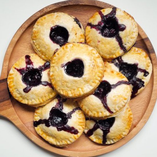 Blueberry Lavender Hand Pies