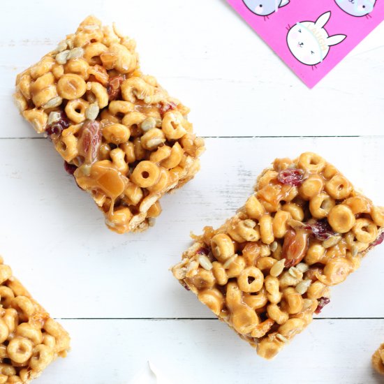 Wholesome No Bake Cereal Bars