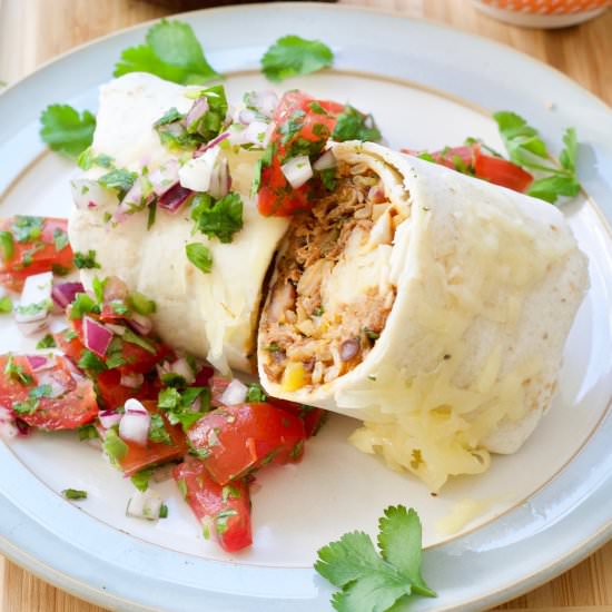 Pulled Pork Burritos