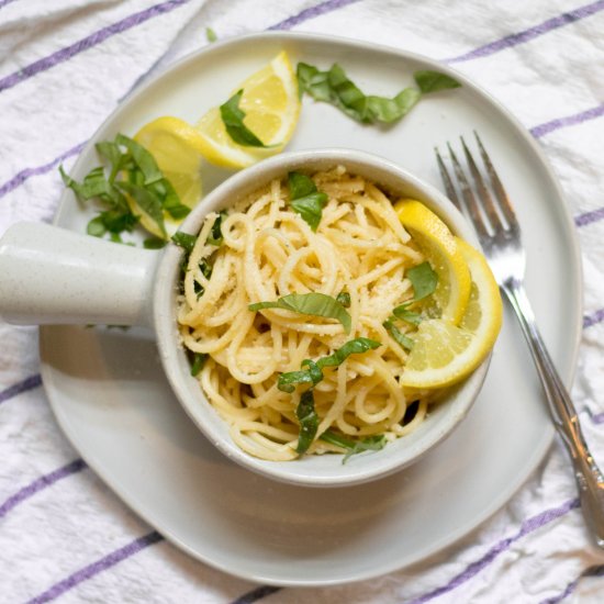 One Pan Lemon Basil Pasta