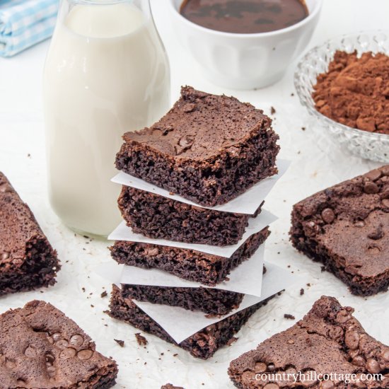 Gluten Free Almond Flour Brownies