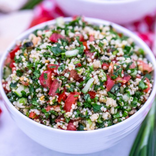 Easy Lebanese Tabbouleh