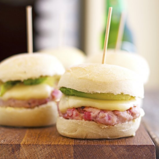 Turkey and Avocado Sliders