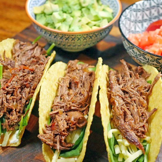 Slow Cooker Beef Tacos