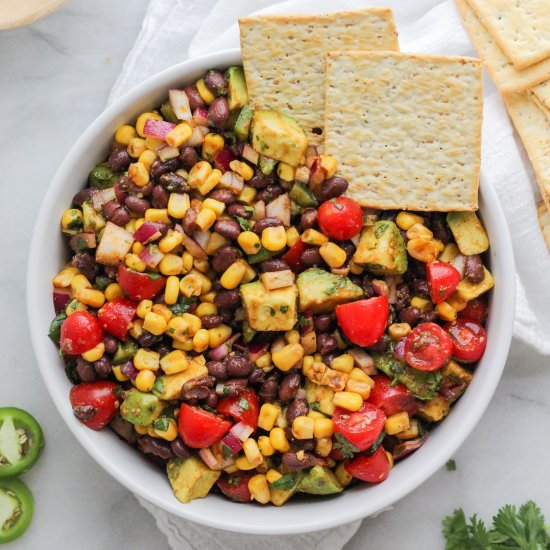 Avocado and Black Bean Dip