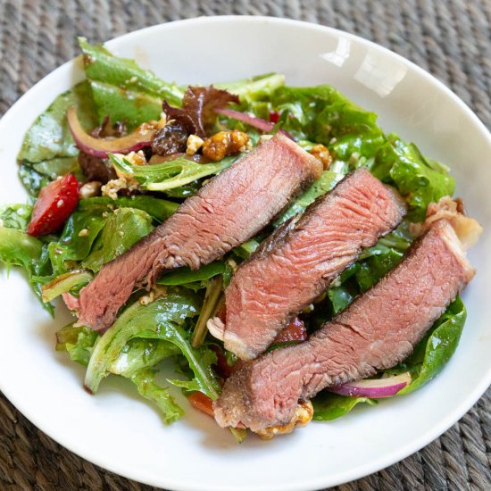 Summer Strip Steak Salad