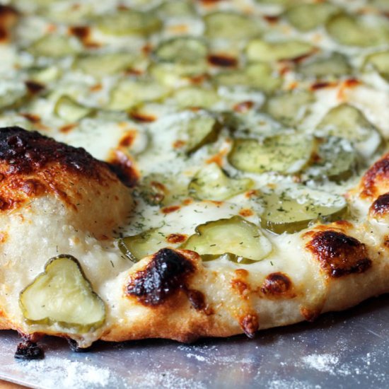 Ranch and Dill Pickle Pizza