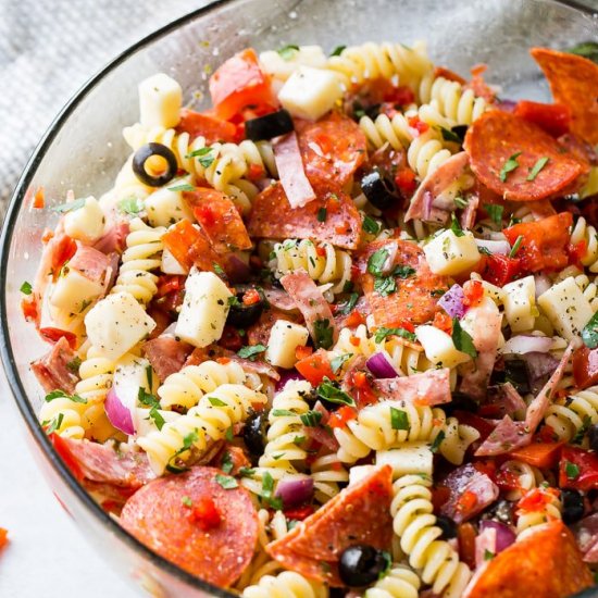 EASY ITALIAN PASTA SALAD