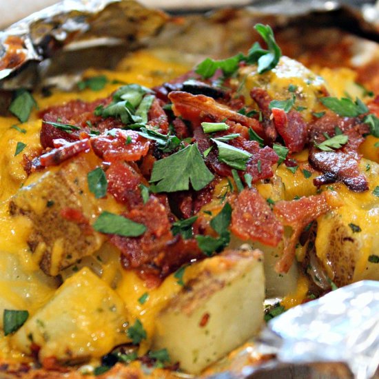 Grilled Potatoes in Foil