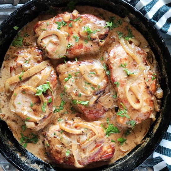 Smothered Pork Chops