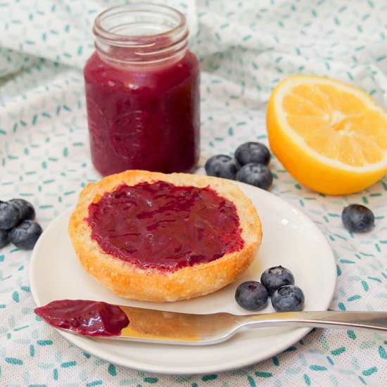 Blueberry curd