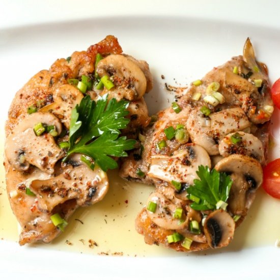 Deliciously Healthy Chicken Madeira