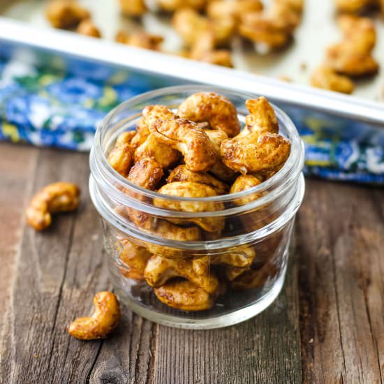 Curry Spiced Cashews