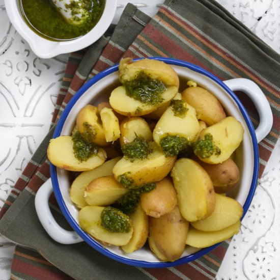 Garlic and cilantro sauce