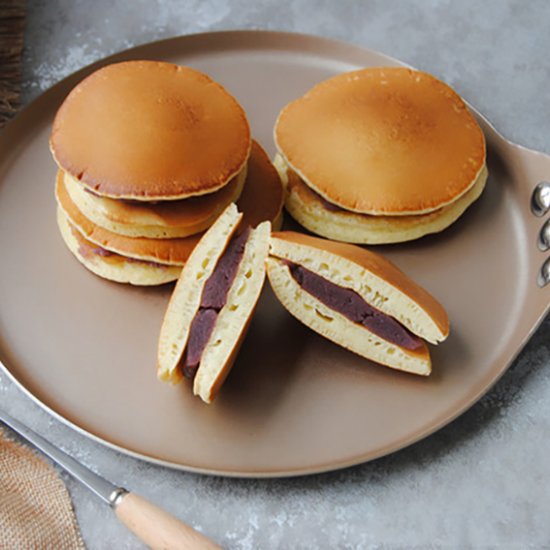 purple sweet potato dorayaki