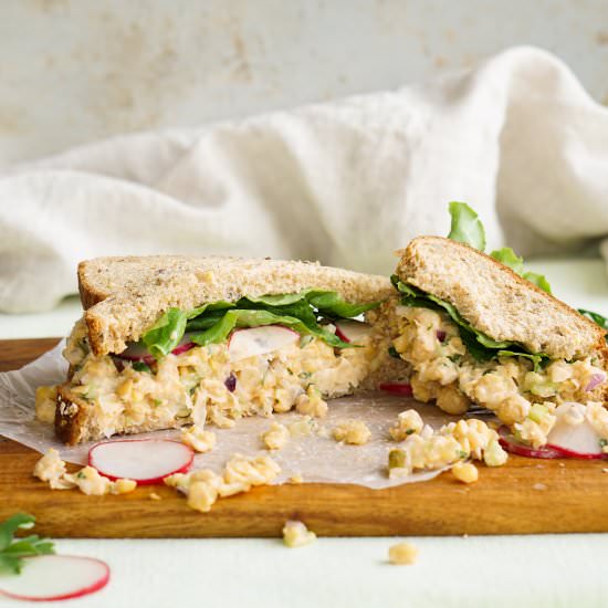 Chickpea Salad Sandwiches