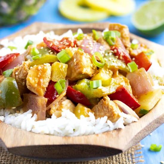 Pineapple Chicken Stir-Fry