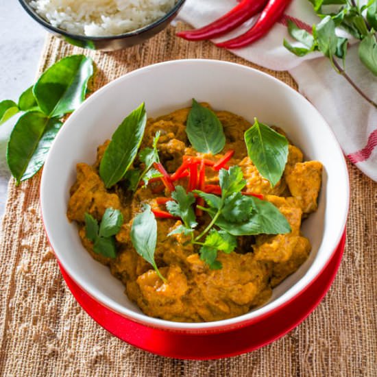 Thai Red Curry Chicken