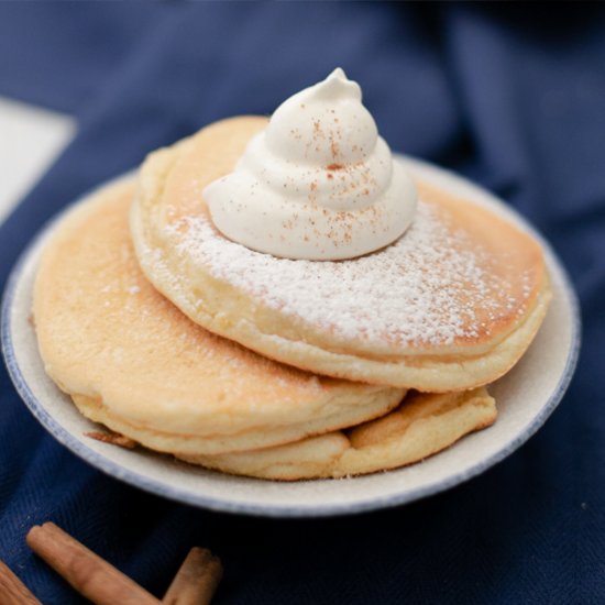 Low Carb Souffle Pancakes