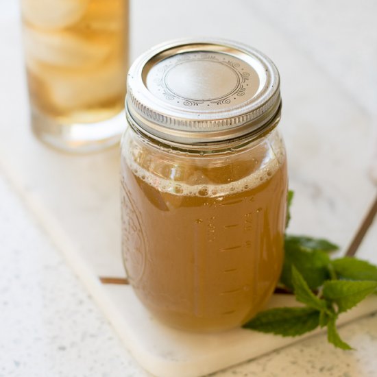 Hops Lemon Verbena Mint Syrup