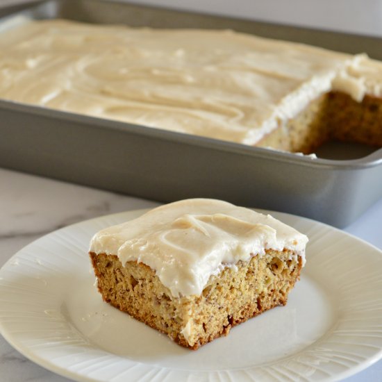 Brown Butter Banana Cake